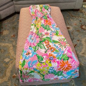 Lilly Pulitzer for Target strapless floral dress
